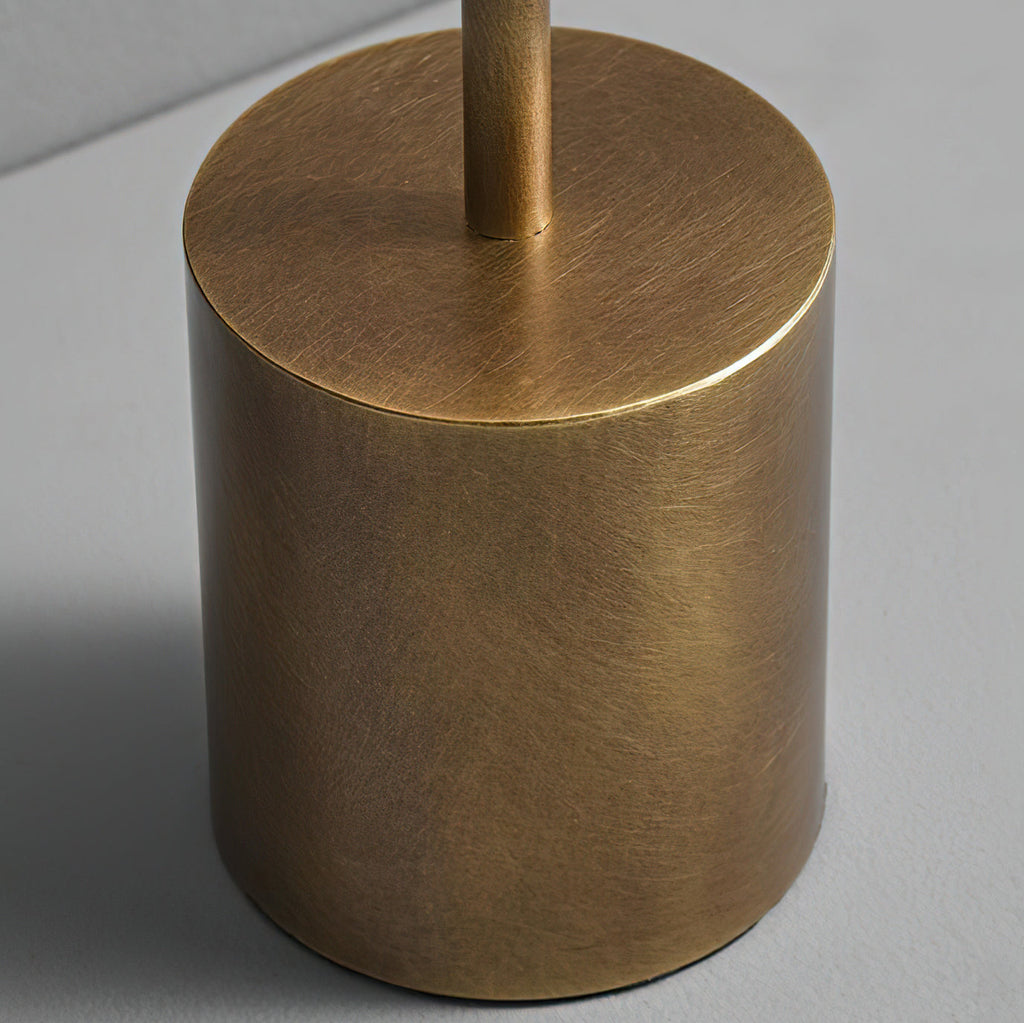 Lampe de table rechargeable verre craquelé bronze design vintage ambiance chaleureuse — Vue 17 | Atelier Norell