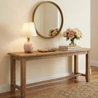 Lampe de table céramique rose et blanc design contemporain doux chambre salon chevet — Vue 1 | Atelier Norell
