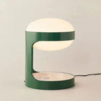 Lampe de table métal vert design contemporain géométrique bureau salon chambre — Vue 21 | Atelier Norell