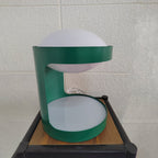 Lampe de table métal vert design contemporain géométrique bureau salon chambre — Vue 13 | Atelier Norell