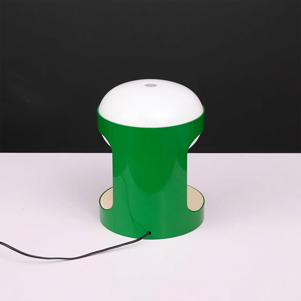 Lampe de table métal vert design contemporain géométrique bureau salon chambre — Vue 12 | Atelier Norell