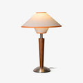 Lampe de table bois métal tissu design scandinave — MILAN | Atelier Norell